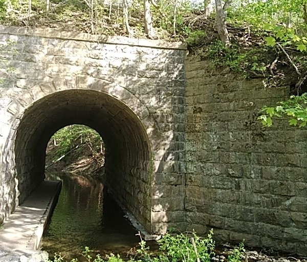 old railroad tunnel